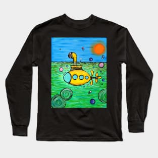 Sea Of Green Long Sleeve T-Shirt